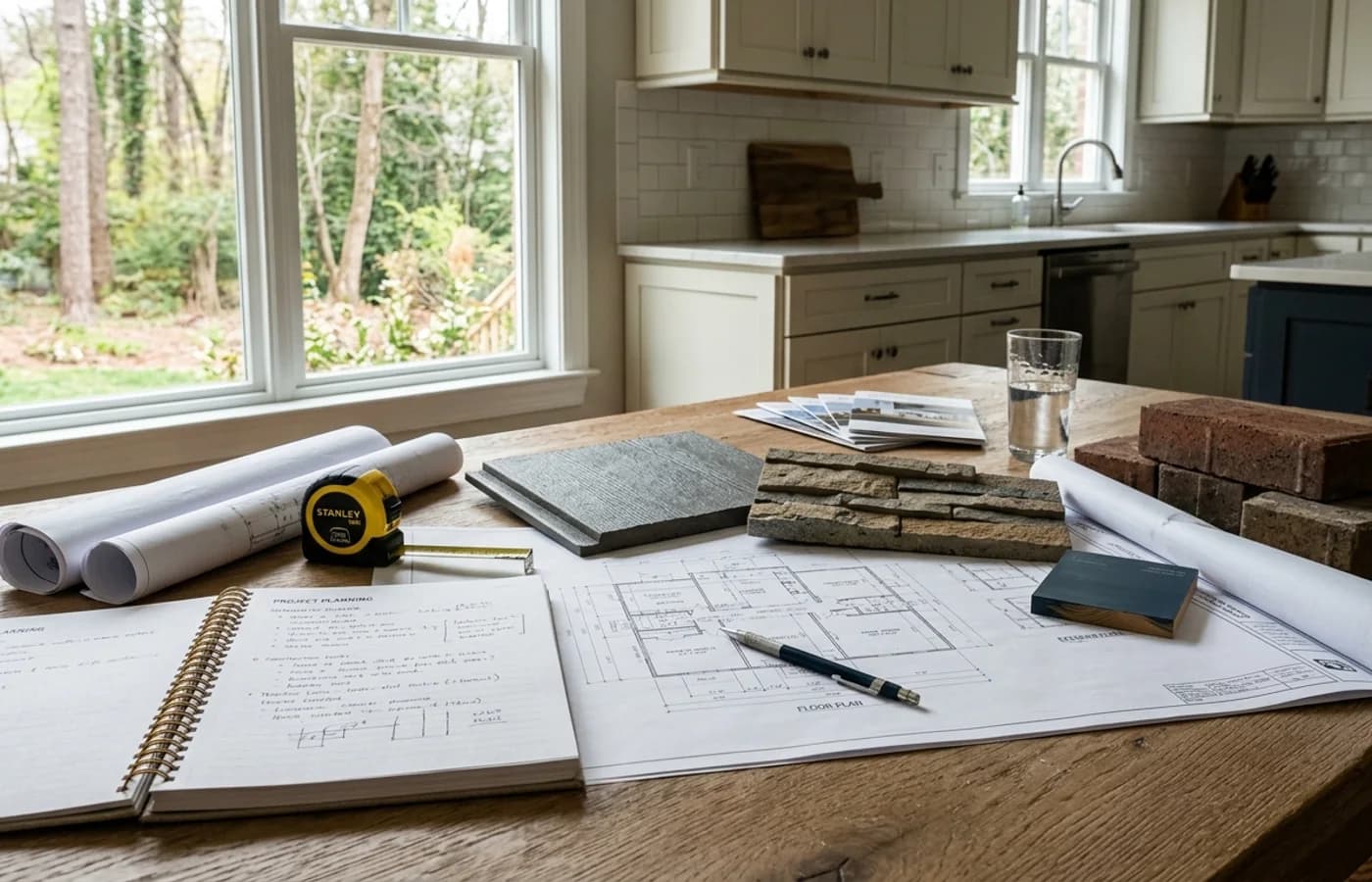 AI-generated realistic construction detail for The 5 Questions Every Homeowner Should Answer Before Starting a Project