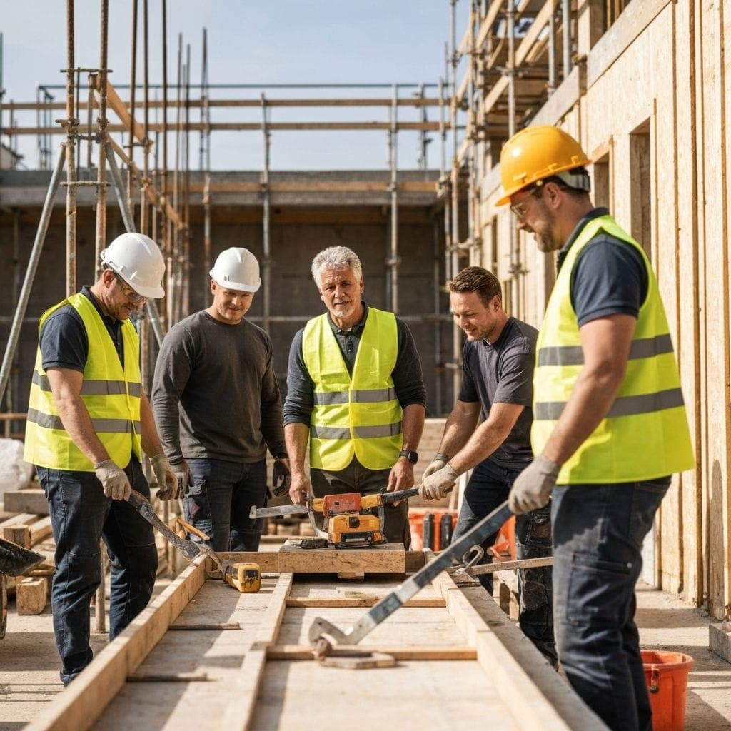 The family-owned Build Moore Exteriors team