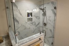 Shower in New Bathroom - Home Addition in Durham, NC