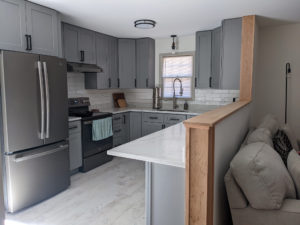 Kitchen Renovation in north Durham - BUild Moore Exteriors, LLC