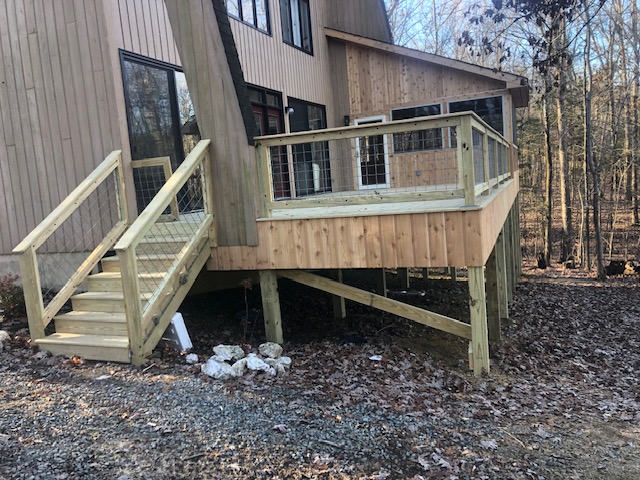 Screened Porch and Deck in Roxboro, NC by Build Moore Exterior, LLC